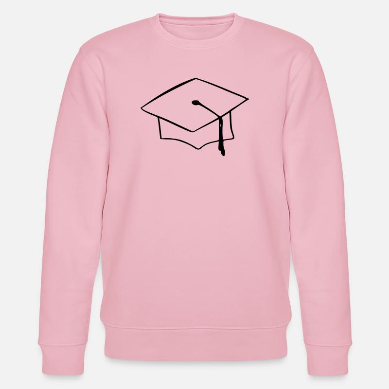 Chapeau de fin d’année - Sweat bio CHANGER Stanley/Stella Unisexe - rose pâle
