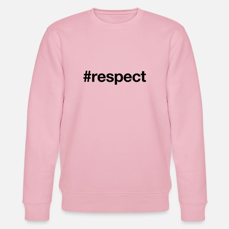 LE RESPECT - Sweat bio CHANGER Stanley/Stella Unisexe - rose pâle