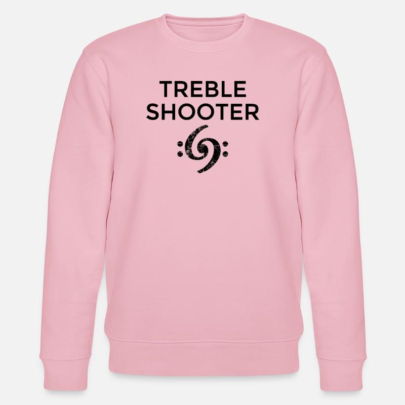 Treble Shooter Bass Design (Black) - Stanley/Stella Unisex Bio-Sweatshirt CHANGER  - Hellrosa