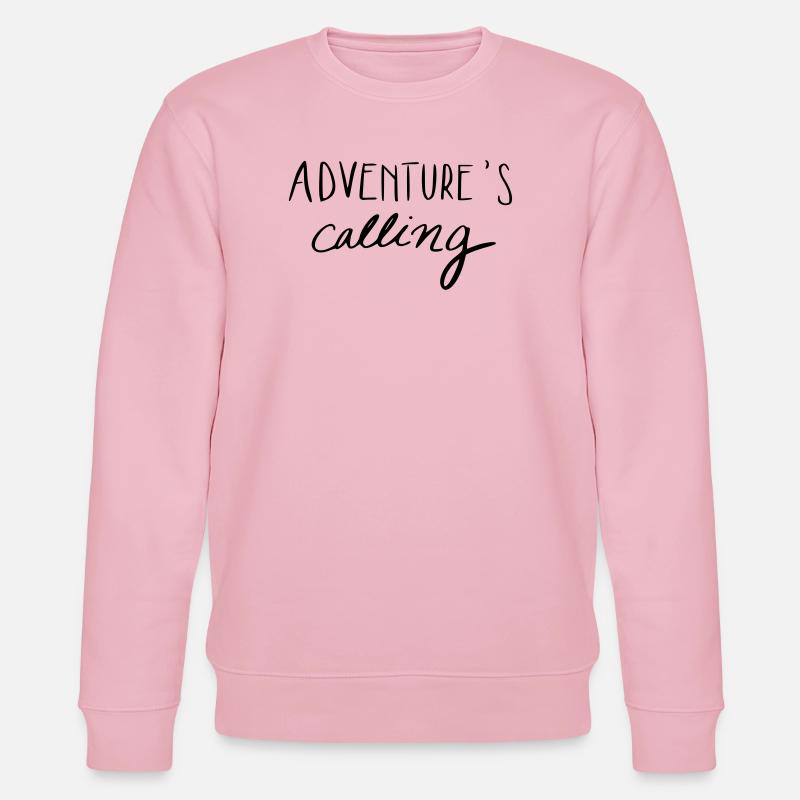 Adventure's calling - Stanley/Stella Unisex Bio-Sweatshirt CHANGER  - Hellrosa