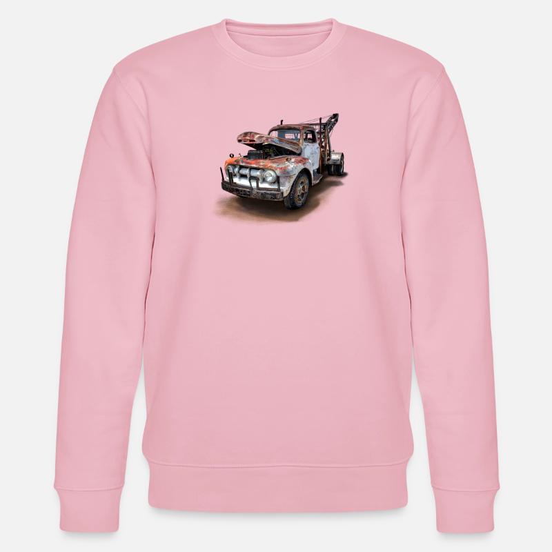 Altes Auto - Stanley/Stella Unisex Bio-Sweatshirt CHANGER  - Hellrosa