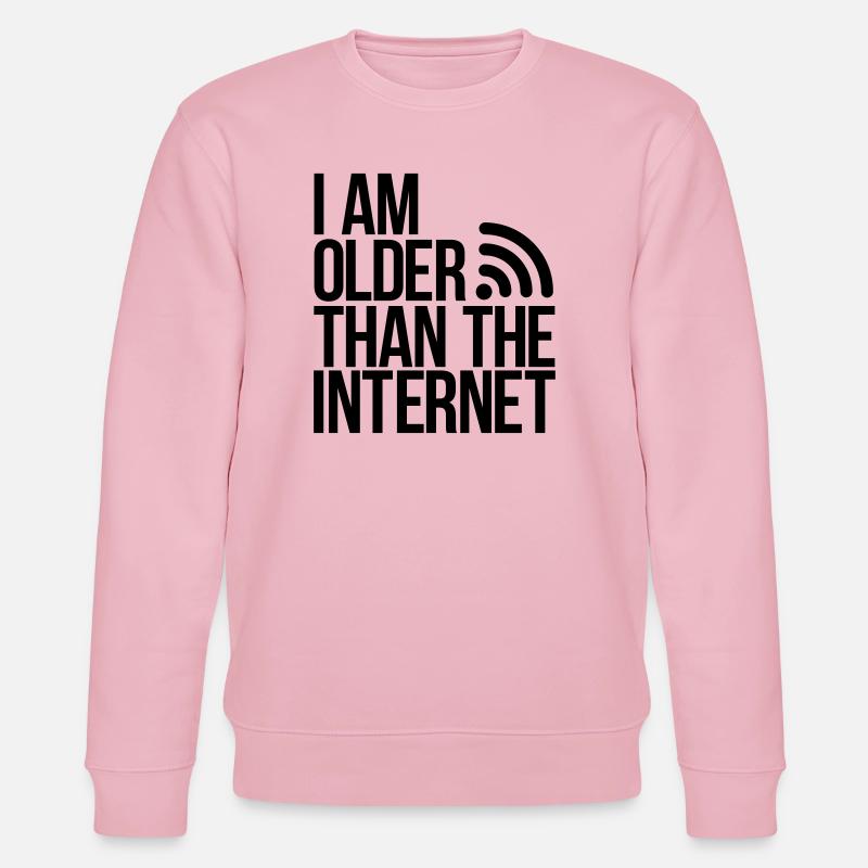 internet - Sweat bio CHANGER Stanley/Stella Unisexe - rose pâle