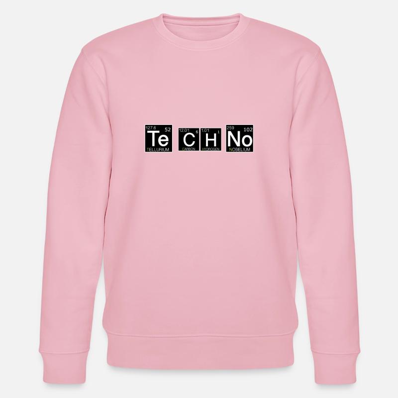 Techno Chem Periodensystem-Style - Stanley/Stella Unisex Bio-Sweatshirt CHANGER  - Hellrosa