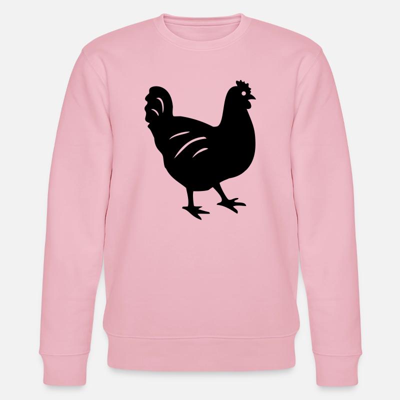 poulet - Sweat bio CHANGER Stanley/Stella Unisexe - rose pâle