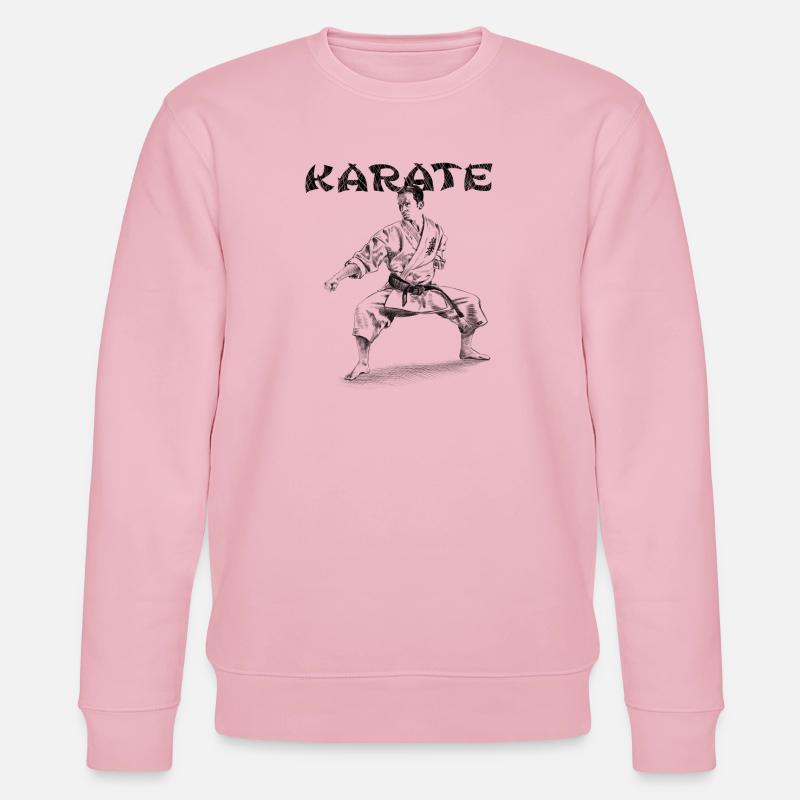 karate - Sweat bio CHANGER Stanley/Stella Unisexe - rose pâle
