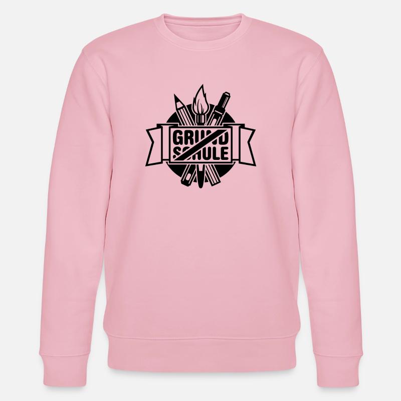 abschluss grundschule - Stanley/Stella Unisex Bio-Sweatshirt CHANGER  - Hellrosa