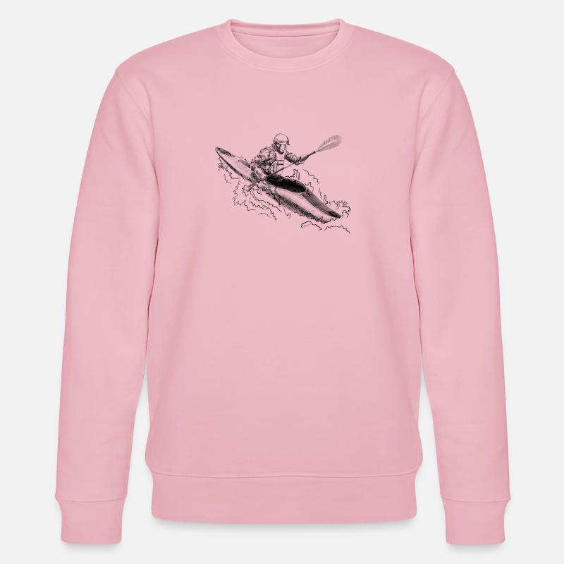 Kayak - Stanley/Stella Unisex Bio-Sweatshirt CHANGER  - Hellrosa