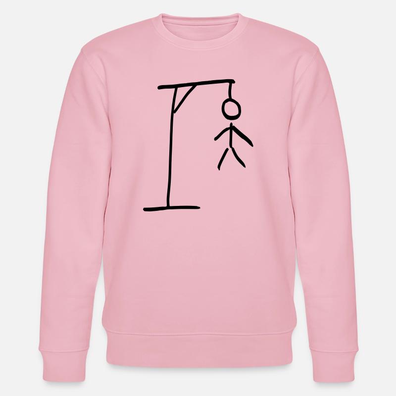 Gehängt - Stanley/Stella Unisex Bio-Sweatshirt CHANGER  - Hellrosa