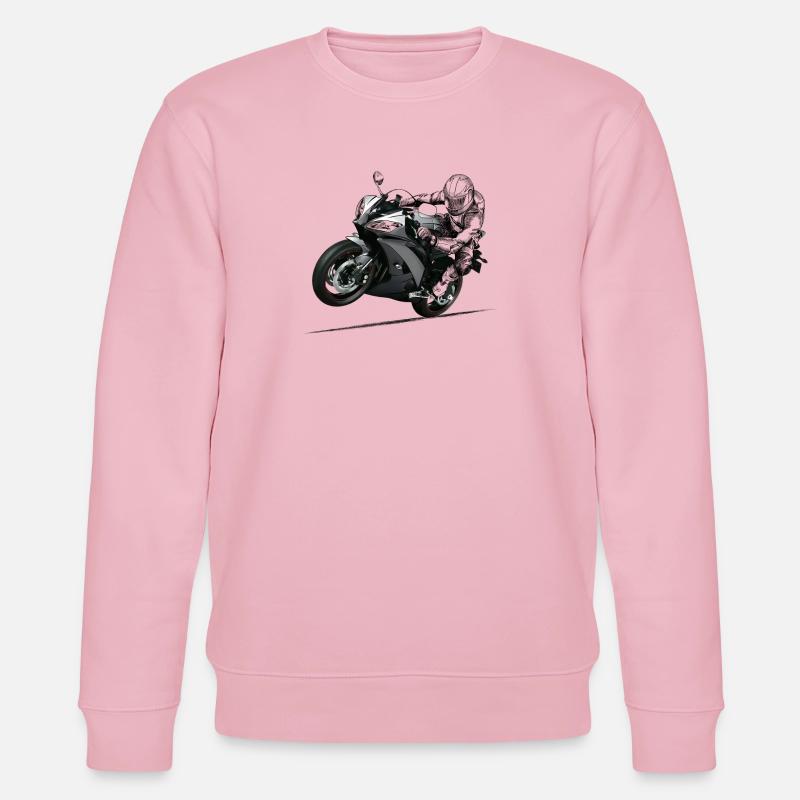 Motorrad - Stanley/Stella Unisex Bio-Sweatshirt CHANGER  - Hellrosa