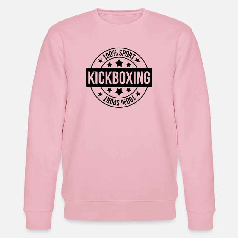 Kickboxen / Kickboxing / Kickboxer / Kick Boxing - Stanley/Stella Unisex Bio-Sweatshirt CHANGER  - Hellrosa