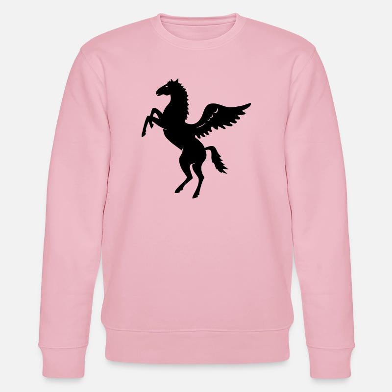 pegassus - Sweat bio CHANGER Stanley/Stella Unisexe - rose pâle