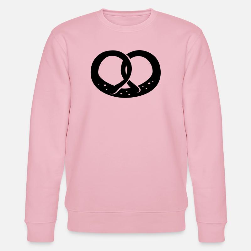 Brezel, Brezn, - Stanley/Stella Unisex Bio-Sweatshirt CHANGER  - Hellrosa