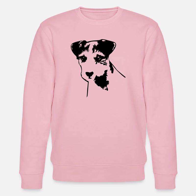 Chef Russell Terrier - Sweat bio CHANGER Stanley/Stella Unisexe - rose pâle