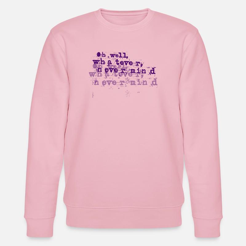 Peu importe - Sweat bio CHANGER Stanley/Stella Unisexe - rose pâle