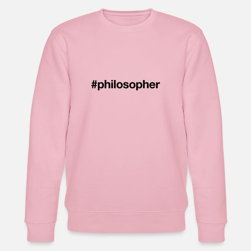 PHILOSOPHER - Stanley/Stella CHANGER Unisex Organic Sweatshirt - cotton pink