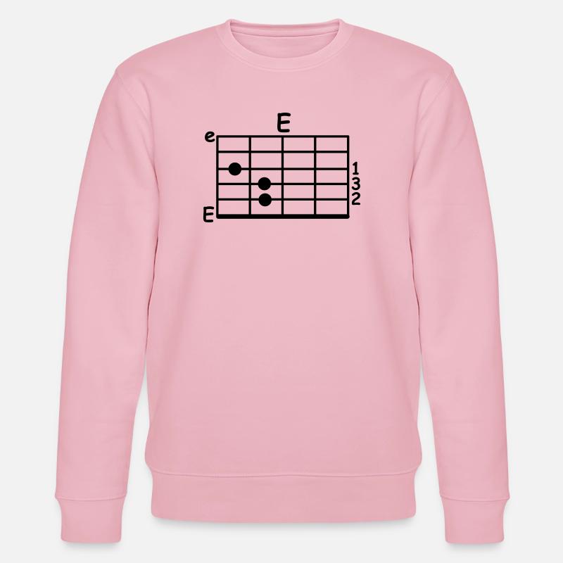 akkorde musiker - Stanley/Stella Unisex Bio-Sweatshirt CHANGER  - Hellrosa