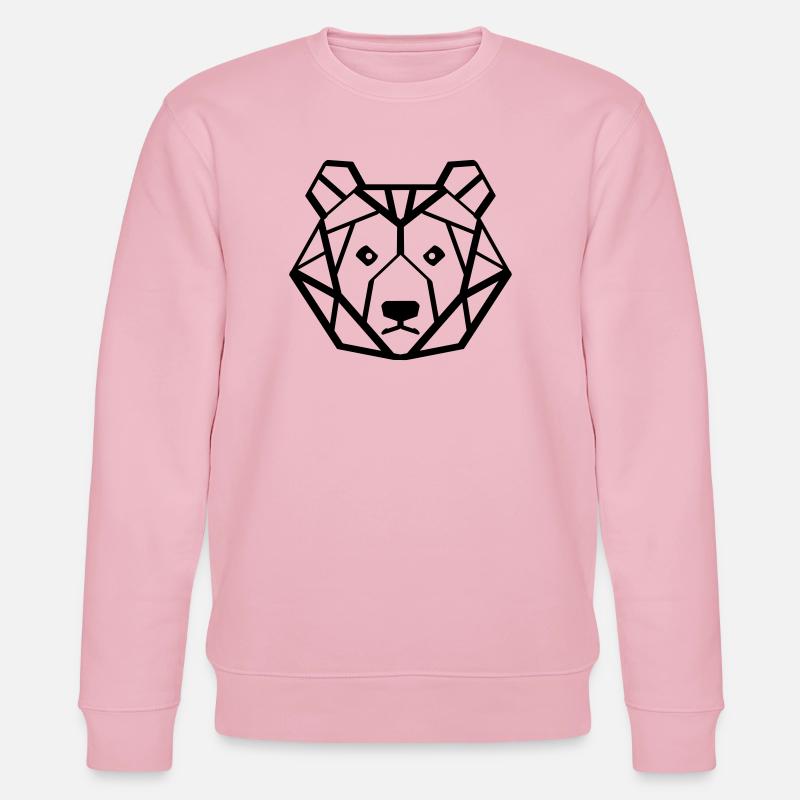 baer - Stanley/Stella Unisex Bio-Sweatshirt CHANGER  - Hellrosa