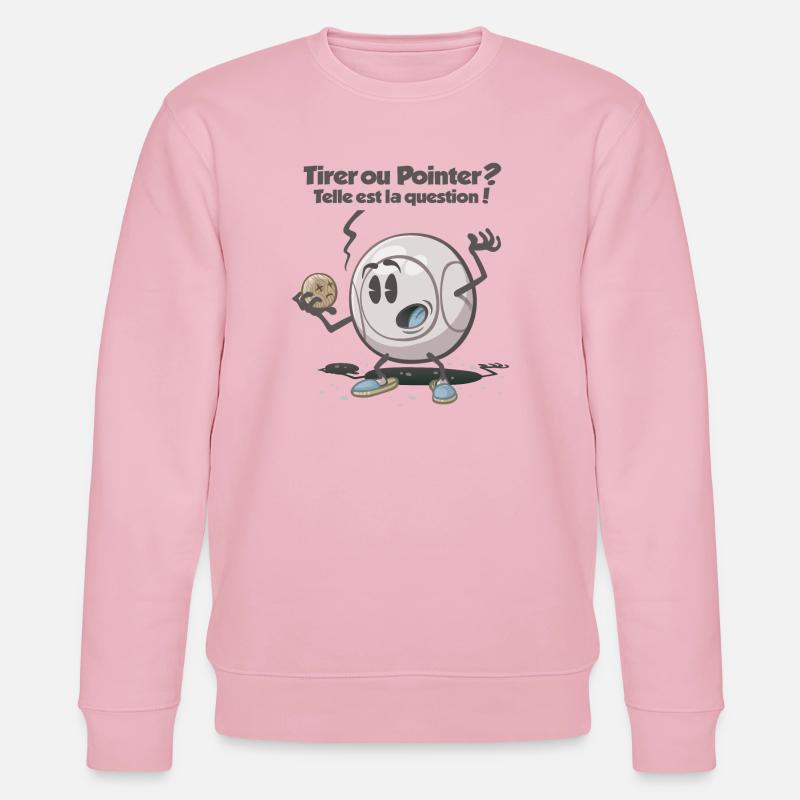 Tirer ou pointer - Stanley/Stella Unisex Bio-Sweatshirt CHANGER  - Hellrosa