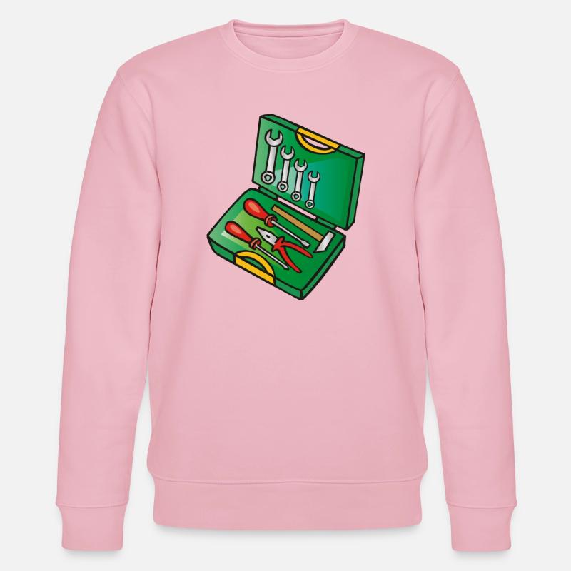 Toolbox | toolbox - Stanley/Stella CHANGER Unisex Organic Sweatshirt - cotton pink