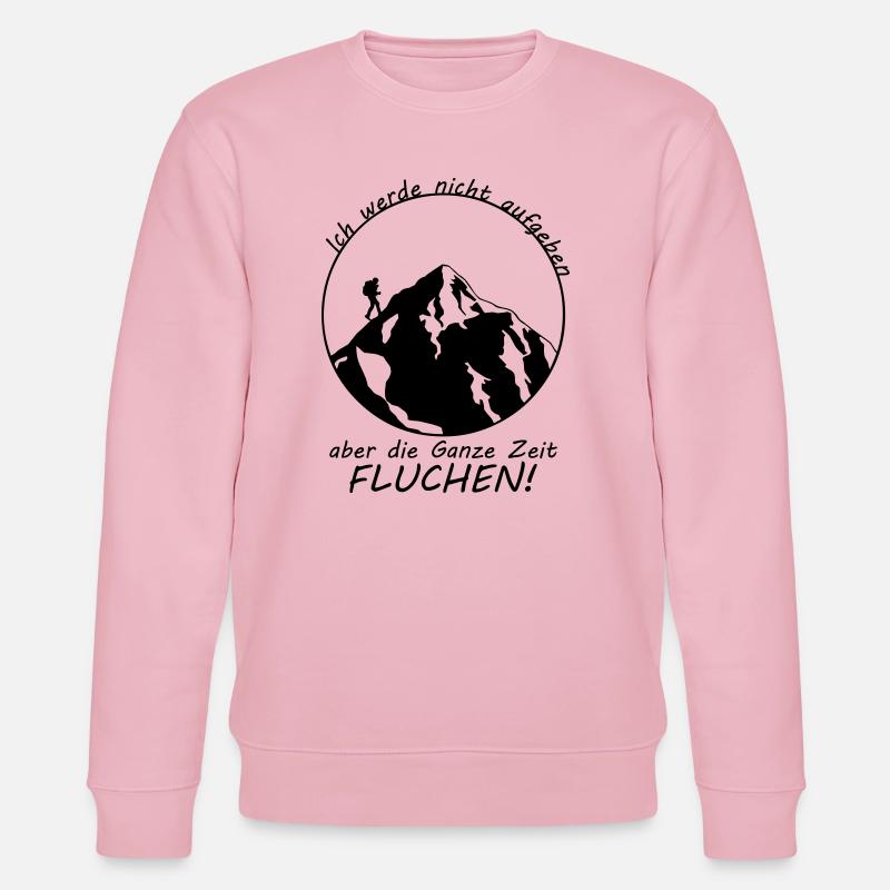 Wanderspruch - Stanley/Stella Unisex Bio-Sweatshirt CHANGER  - Hellrosa
