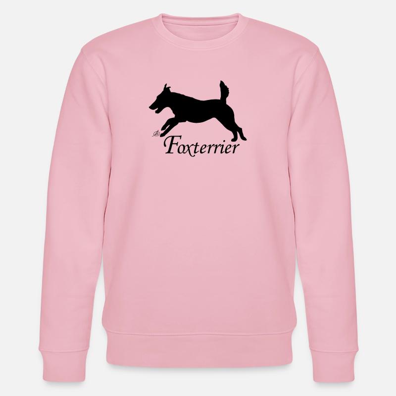 Foxterrier - Stanley/Stella Unisex Bio-Sweatshirt CHANGER  - Hellrosa