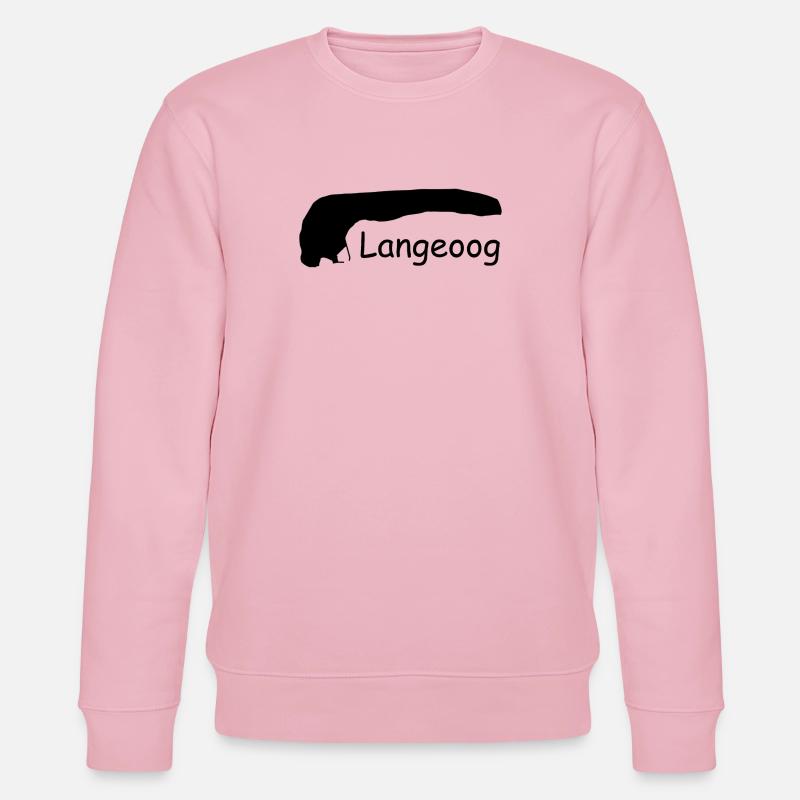 Langeoog - Stanley/Stella Unisex Bio-Sweatshirt CHANGER  - Hellrosa