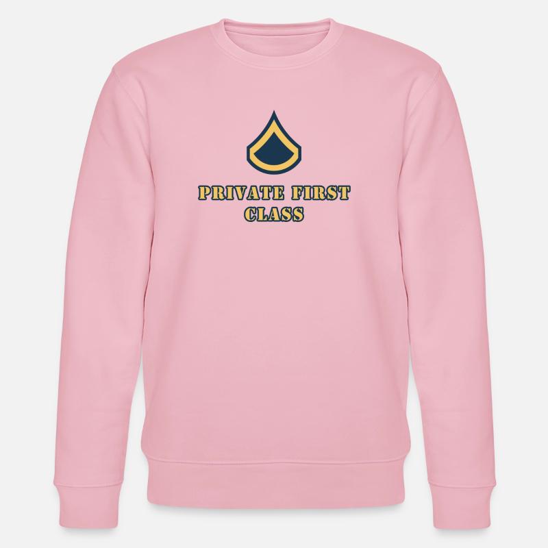 Private First Class - Stanley/Stella CHANGER Unisex Organic Sweatshirt - cotton pink
