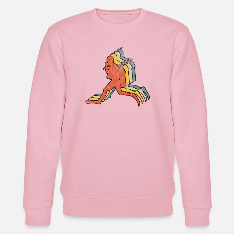 Plongée plongée - Sweat bio CHANGER Stanley/Stella Unisexe - rose pâle