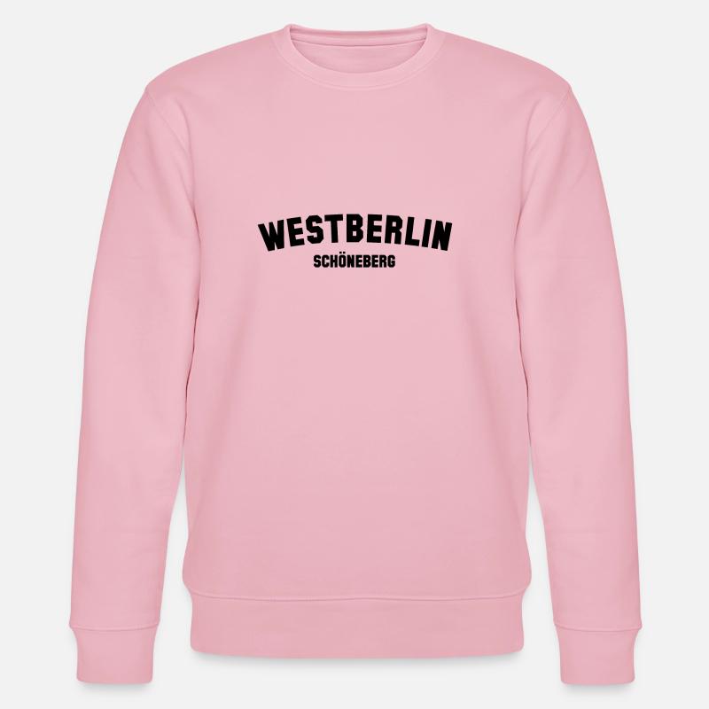 SCHÖNEBERG - Stanley/Stella Unisex Bio-Sweatshirt CHANGER  - Hellrosa