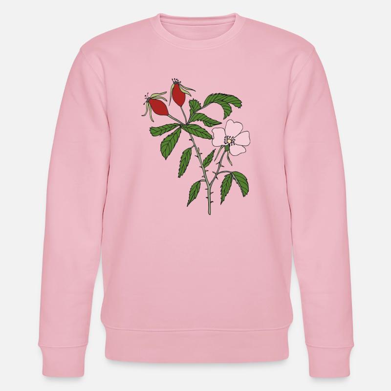 hagebutte - Stanley/Stella Unisex Bio-Sweatshirt CHANGER  - Hellrosa
