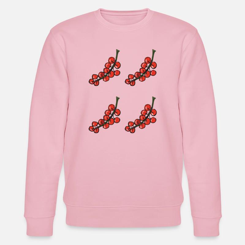 red currant - red currant - Stanley/Stella CHANGER Unisex Organic Sweatshirt - cotton pink