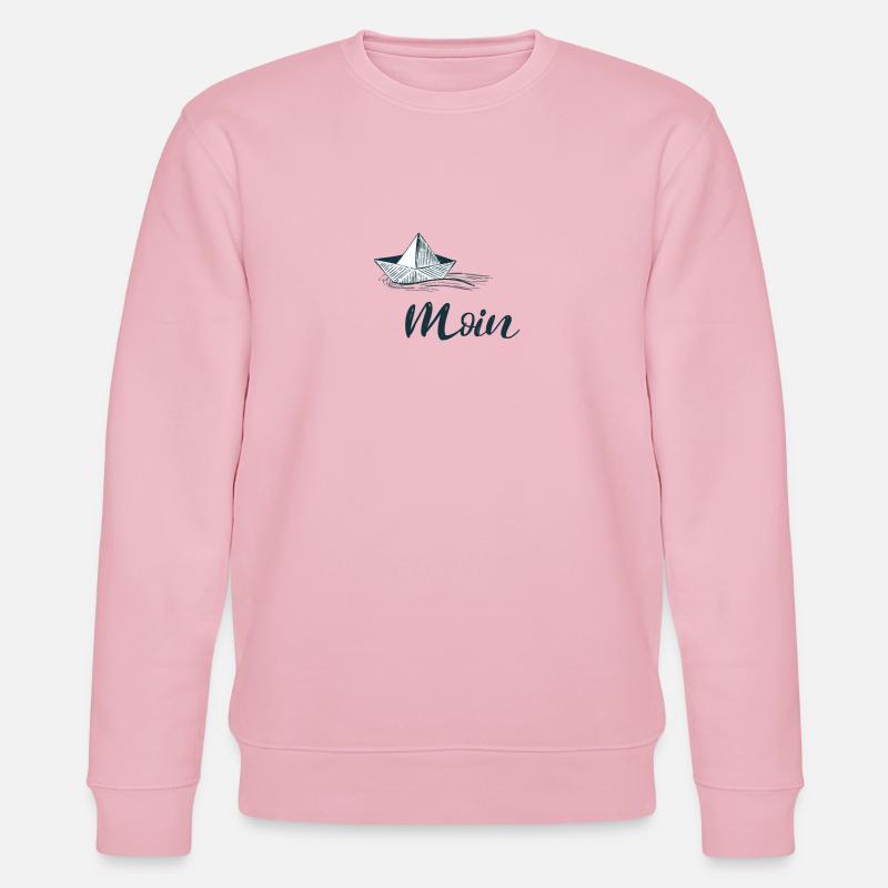 Moin - Stanley/Stella Unisex Bio-Sweatshirt CHANGER  - Hellrosa