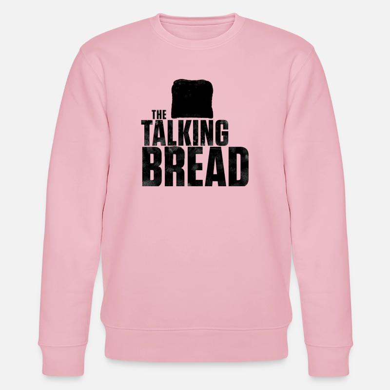 the talking bread total black - Stanley/Stella Unisex Bio-Sweatshirt CHANGER  - Hellrosa