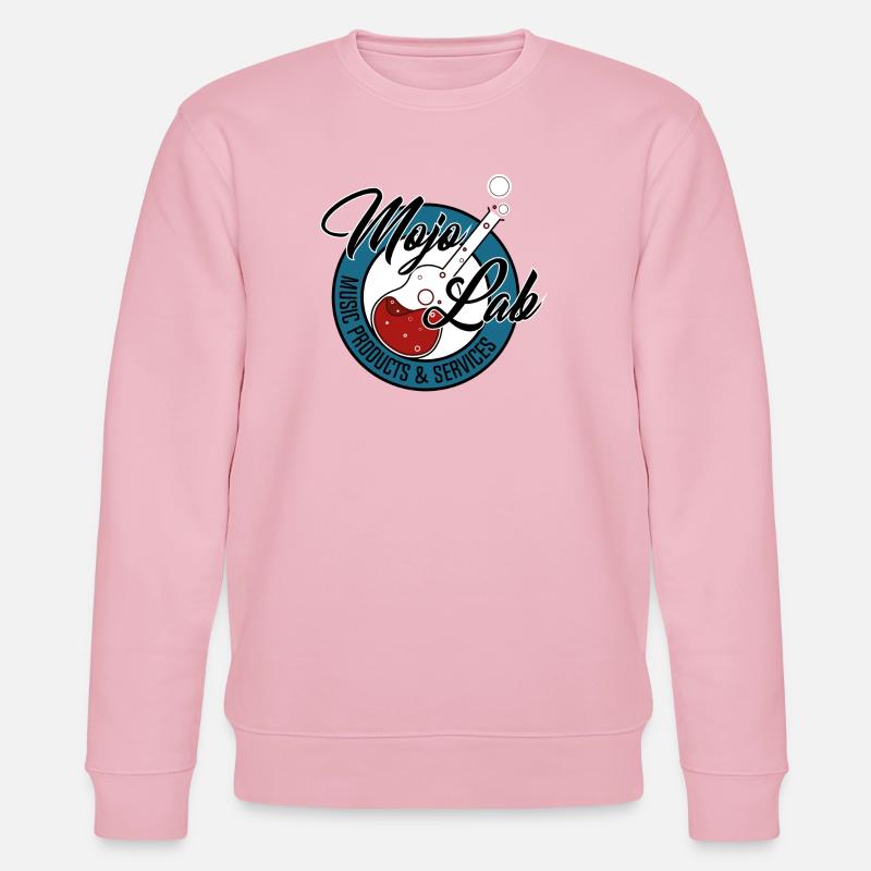 mojolab guitar - Stanley/Stella CHANGER Unisex Organic Sweatshirt - cotton pink