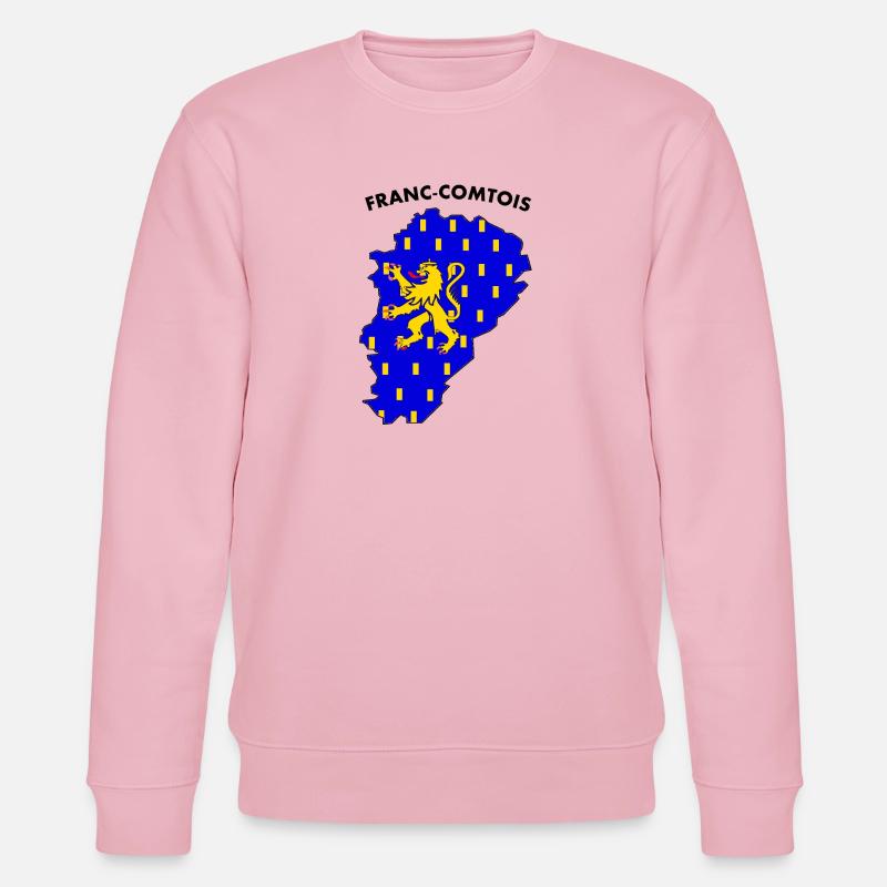franc-comtois - Sweat bio CHANGER Stanley/Stella Unisexe - rose pâle