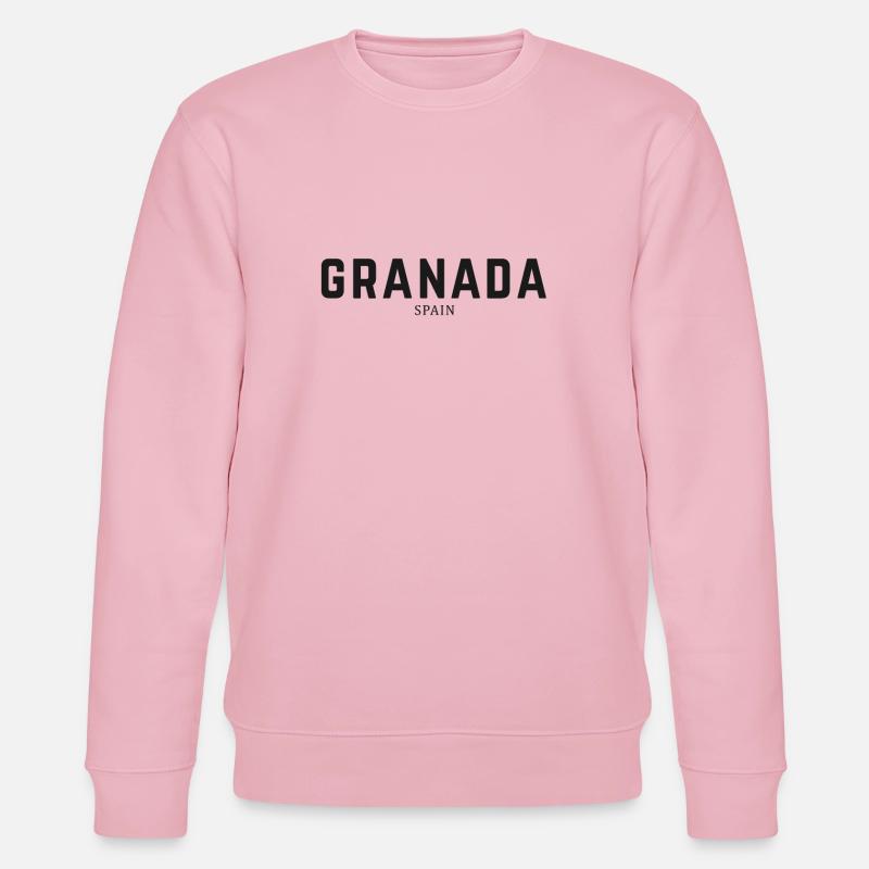 Granada Spanien - Stanley/Stella Unisex Bio-Sweatshirt CHANGER  - Hellrosa