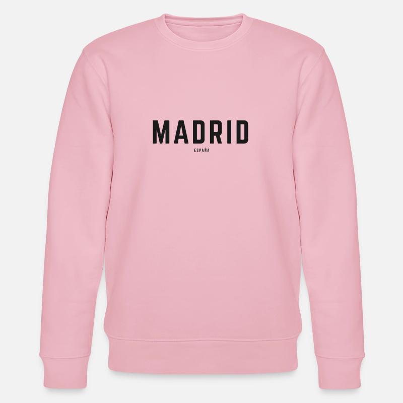 Madrid Spain - Stanley/Stella Unisex Bio-Sweatshirt CHANGER  - Hellrosa