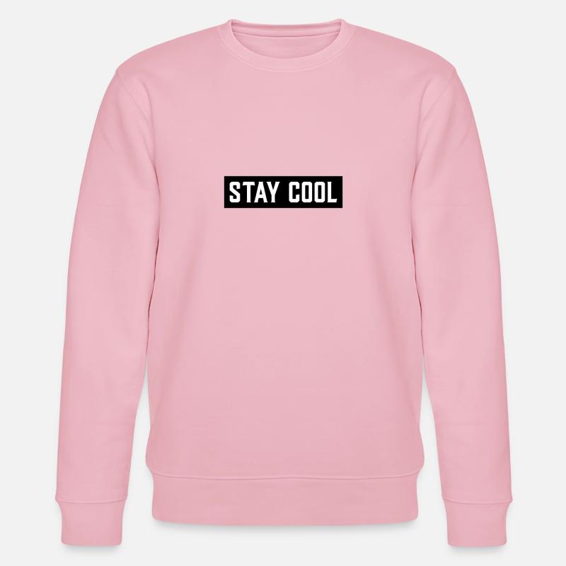 Stay cool - Stanley/Stella Unisex Bio-Sweatshirt CHANGER  - Hellrosa