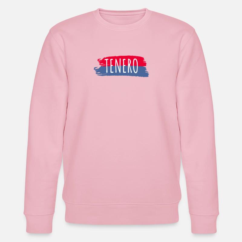 Tenero Souvenir T-Shirt Tenero Pullover - Stanley/Stella Unisex Bio-Sweatshirt CHANGER  - Hellrosa