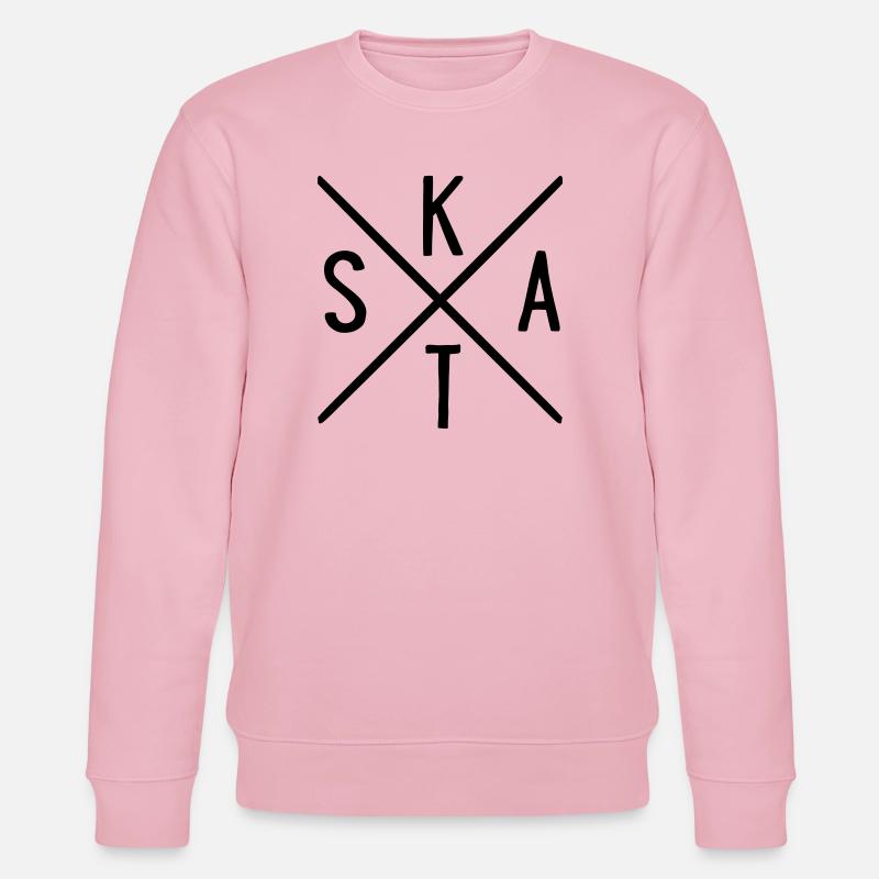 SKAT - Stanley/Stella Unisex Bio-Sweatshirt CHANGER  - Hellrosa
