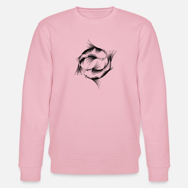 Kois - Stanley/Stella Unisex Bio-Sweatshirt CHANGER  - Hellrosa