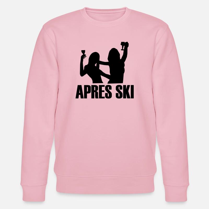 Apres Ski Bunnys - Stanley/Stella Unisex Bio-Sweatshirt CHANGER  - Hellrosa