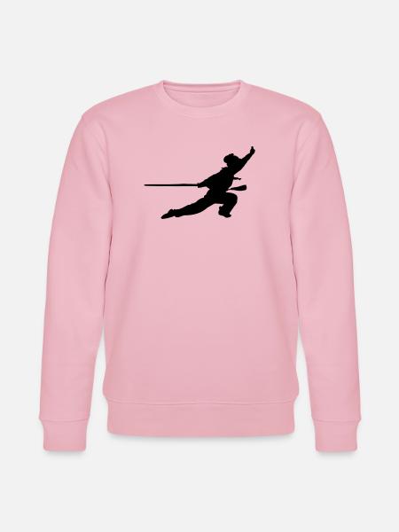 taichi qiong kung fu - Stanley/Stella CHANGER Unisex Organic Sweatshirt - cotton pink