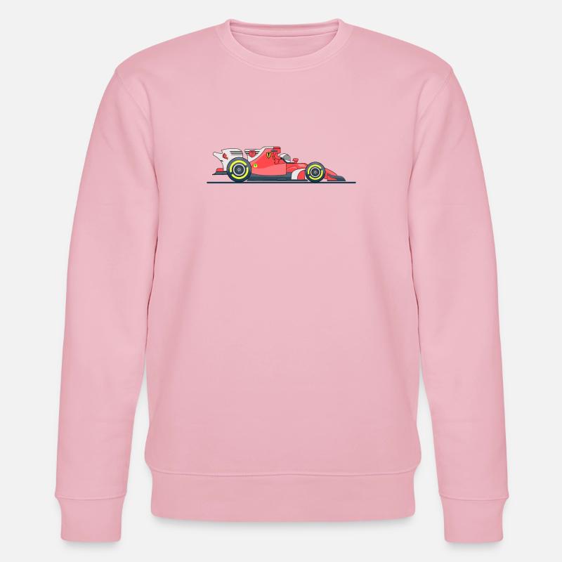 Course de voitures de course - Sweat bio CHANGER Stanley/Stella Unisexe - rose pâle