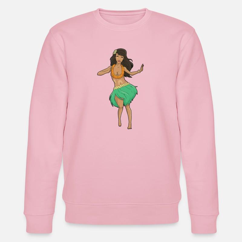 Danseur de Hula - Sweat bio CHANGER Stanley/Stella Unisexe - rose pâle
