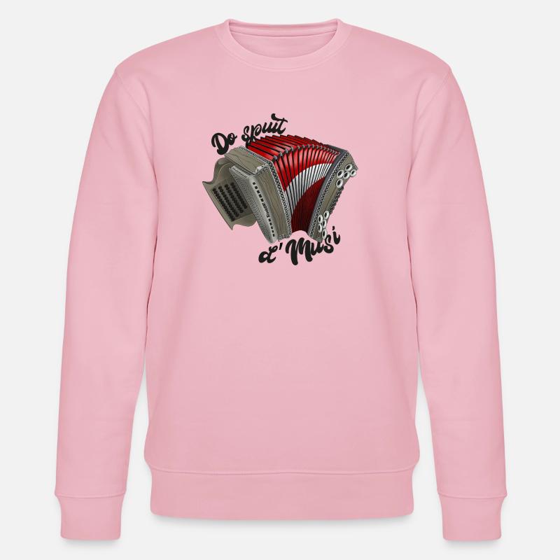 Do spuit d'Musi | ZiachON! - Stanley/Stella Unisex Bio-Sweatshirt CHANGER - Hellrosa