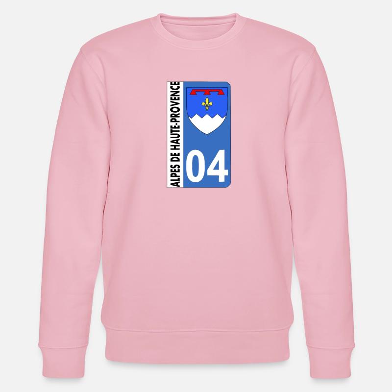 Alpes de haute-provence - Stanley/Stella Unisex Bio-Sweatshirt CHANGER  - Hellrosa