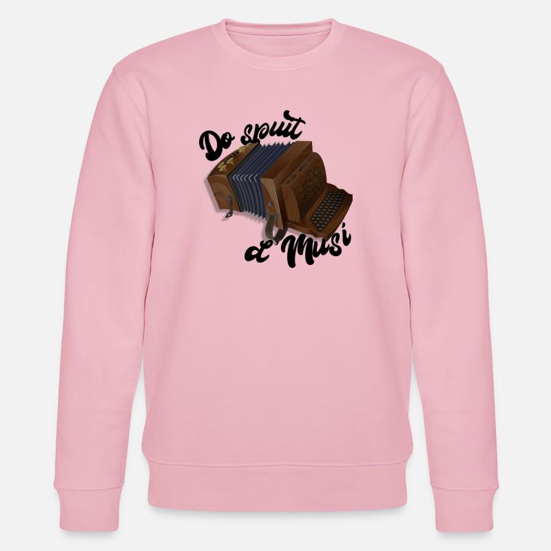 Harmonica - Do spuit d’Musi | ZiachON ! - Sweat bio CHANGER Stanley/Stella Unisexe - rose pâle