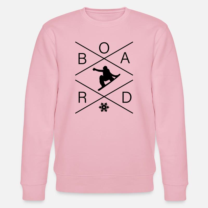 BOARD - Stanley/Stella Unisex Bio-Sweatshirt CHANGER - Hellrosa