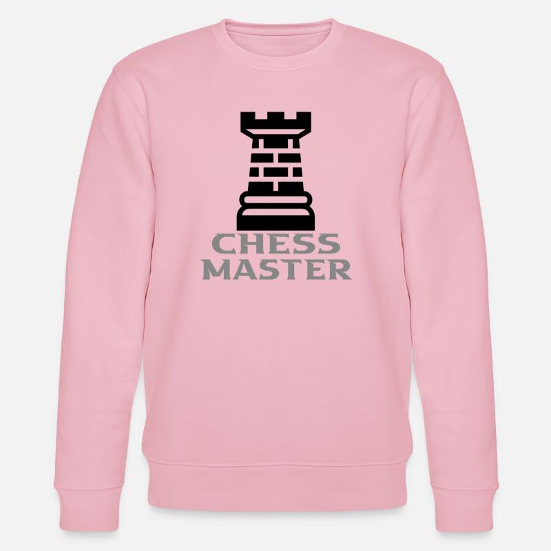 Échecs - Sweat bio CHANGER Stanley/Stella Unisexe - rose pâle